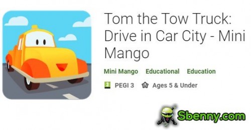 Tom, o caminhão de reboque: Dirija em Car City - Mini Mango APK