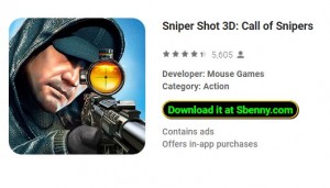 Sniper Shot 3D: APK do MOD do Call of Snipers