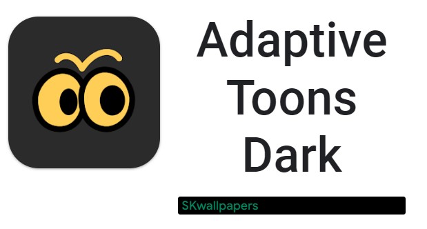 APK Adaptive Toons Dark MOD