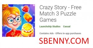 Crazy Story - Jeux de puzzle Match 3 gratuits MOD APK