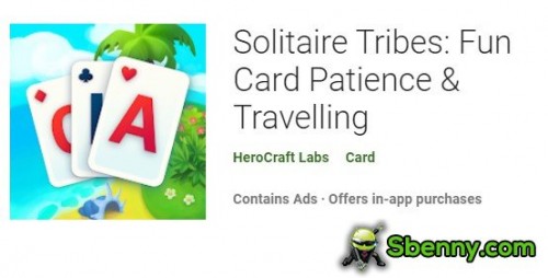Solitaire Tribes: Divertido juego de cartas, paciencia y viajes MOD APK