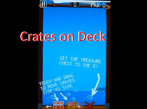 Crates на палубе