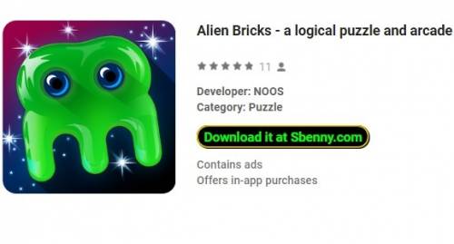 Alien Bricks - a logical puzzle and arcade MOD APK