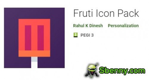 APK MOD del pacchetto icone Fruti