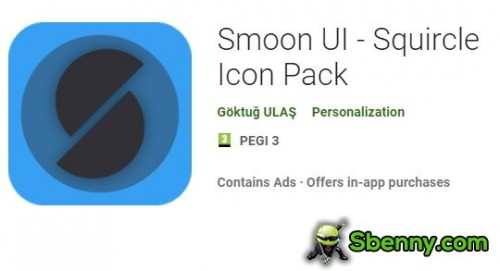 Smoon UI - пакет значков Squircle
