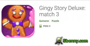 Gingy Story Deluxe: match 3