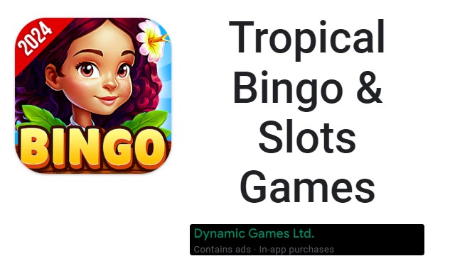 Tropical Bingo &amp; Slots Games MOD APK