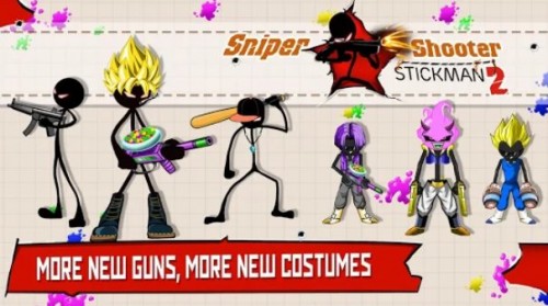 Sniper Shooter Stickman 2 Fury: Jogos de tiro com arma MOD APK