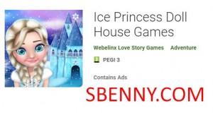 Jeux de maison de poupée Ice Princess MOD APK