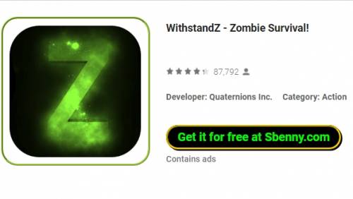 WithstandZ - Survie Zombie! MOD APK