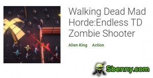 Walking Dead Mad Horde: APK TD Zombie Shooter APK tanpa wates