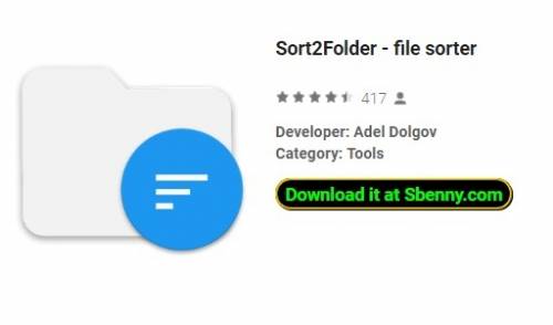 Sort2Folder - APK de classificação de arquivos