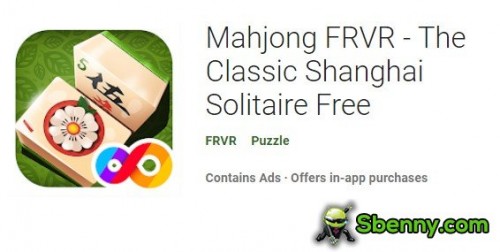Маджонг FRVR - классический шанхайский пасьянс бесплатно MOD APK