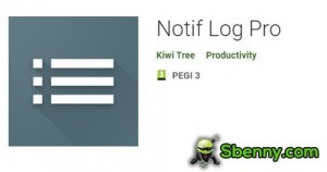 Aplikacja Notif Log Pro