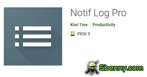 APK برنامه Notif Log Pro