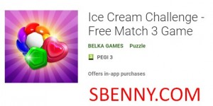 Ice Cream Challenge - Jeu de match 3 gratuit MOD APK