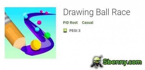 APK بازی Drawing Ball Race