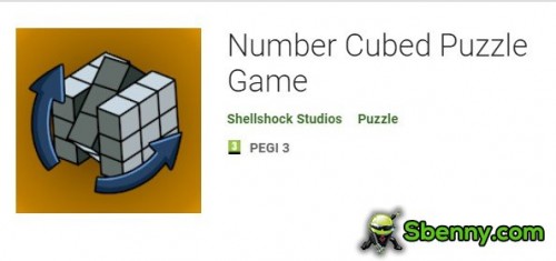 APK do jogo de quebra-cabeça com números em cubos