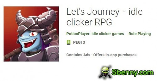 Let's Journey (APK MOD RPG clicker inattivo)