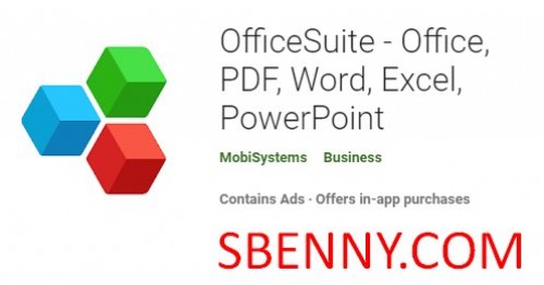 OfficeSuite - Office, PDF, Word, Excel, PowerPoint MOD APK