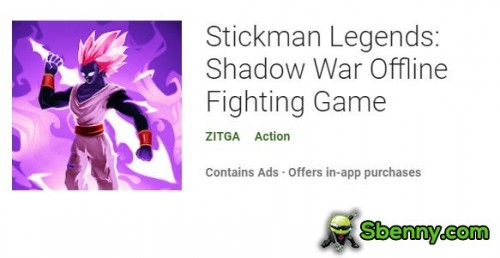 Stickman Legends: Shadow War Juego de lucha fuera de línea MOD APK