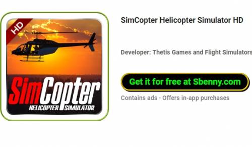 SimCopter Hélicoptère Simulator HD MOD APK