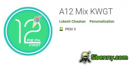 APK A12 Mix KWGT