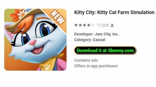 بازی Kitty City: Kitty Cat Farm Simulation Game MOD APK