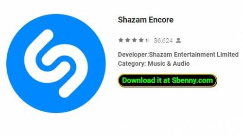APK z wersją Shazam Encore