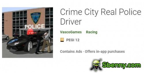 Crime City Real Police-stuurprogramma MOD APK