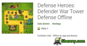 Defense Heroes: Defender War Tower Defense sin conexión MOD APK