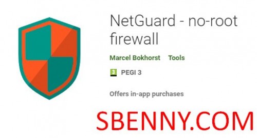 NetGuard - MOD APK firewallu bez oprávnění root