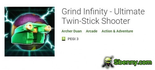 Grind Infinity - APK final do atirador com dois bastões