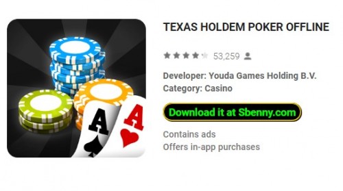 بازی Texas Holdem Poker آفلاین MOD APK