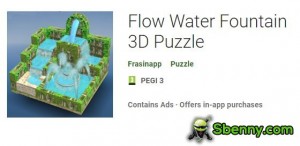 Fluxo de água da fonte 3D Puzzle MOD APK