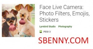 Face Live Camera: Filtri tar-Ritratti, Emojis, Stikers MOD APK