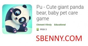 Pu - Aranyos óriás panda medve, kisállat gondozási játék MOD APK