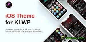 iOS-thema voor KLWP APK