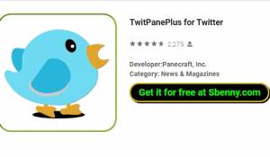 APK TwitPanePlus برای توییتر