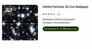 Particules infinies 3D Live Wallpaper APK