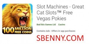 Machines à sous - Great Cat Slots™ Free Vegas Pokies APK