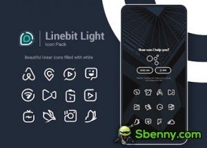 Linebit Light - Paquete de iconos MOD APK