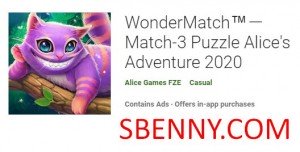 WonderMatch Match-3 Puzzle Приключение Алисы 2020 MOD APK