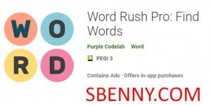 Word Rush Pro: מצא מילים APK
