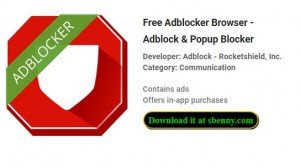 免费 Adblocker 浏览器 - Adblock & Popup Blocker MOD APK