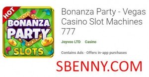 Bonanza Party - Vegas Casino-gokautomaten 777 MOD APK