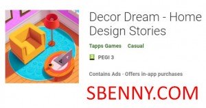 Decor Dream - Home Design-verhalen MOD APK