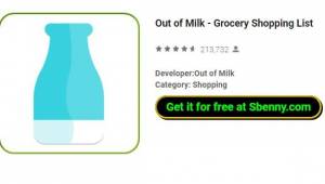 우유 부족 - 식료품 쇼핑 목록 MOD APK