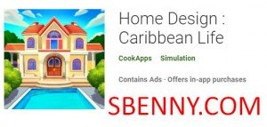 Home Design: APK MOD di vita caraibica