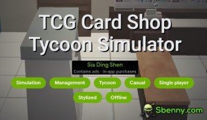 Simulador de magnata da loja de cartões TCG MOD APK